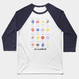 At Symbol Baseball T-Shirt